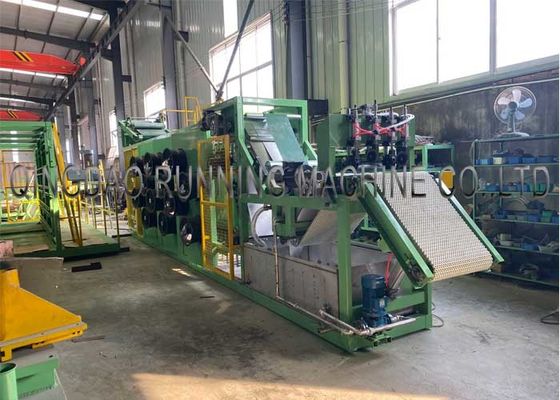 کیفیت  Floor Standing Rubber Batch Off Machine Hanging Rod Type Compound Film Air Cooling کارخانه